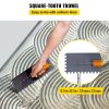 Shower Curb Kit, 48"x48" Watertight Shower Curb Overlay with 4" PVC Central Bonding Flange, 4" Stainless Steel Grate