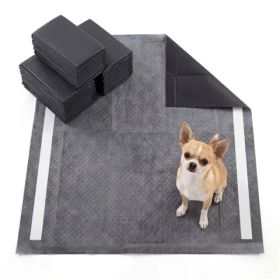 150 Pack Charcoal Dog Pee Pads 24"x24", 6-Layer Ultra Absorbent Pet Training Pads With Odor Control (Accesories: Defaulttitle)