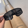 Sports Wrap Around Cycling Sunglasses Men Women UV400 Protection Polarized Mirror Lens Windproof Bike Driving Running Outdoor Sports Shield Visor Sung
