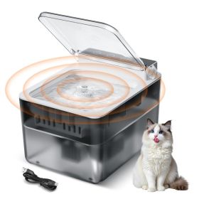 Wired Automatic Pet Fountain Dog Water Dispenser Automatic Sensing Function (Accesories: 3L)